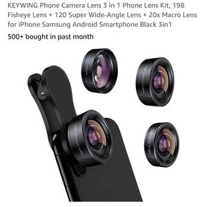 Key wing Phone Camera 3 in 1